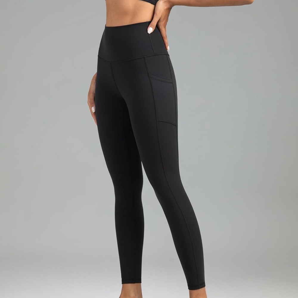 Colorfulkoala Women's High Waisted Yoga Pants 7/8 Length Leggings with Pockets